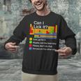 Can I Lick It Periodic Table Chemistry Teachers Unisex Sweatshirt, gift for family, gift for coworker