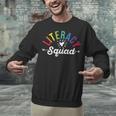 Literacy Squad Reading Teacher Interventionist Specialist Unisex Sweatshirt, gift for family, gift for coworker Literacy Squad Reading Teacher Interventionist Specialist Unisex Sweatshirt, gift for family, gift for coworker