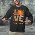 Love 2nd Grade Happy Fall Thanksgiving For 2nd Teacher For Men Women Girls Kids Unisex Sweatshirt, 2nd Grade Teacher Sweatshirts, gift for family, gift for coworker Love 2nd Grade Happy Fall Thanksgiving For 2nd Teacher For Men Women Girls Kids Unisex Sweatshirt, 2nd Grade Teacher Sweatshirts, gift for family, gift for coworker