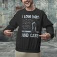 I Love Math And Cats Cat Lover Science Teacher Student Unisex Sweatshirt, Science Teacher Sweatshirts, gift for family, gift for coworker I Love Math And Cats Cat Lover Science Teacher Student Unisex Sweatshirt, Science Teacher Sweatshirts, gift for family, gift for coworker
