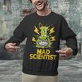 Mad Scientist Kids Youth Adult Science Teacher Chemistry Unisex Sweatshirt, Science Teacher Sweatshirts, gift for family, gift for coworker