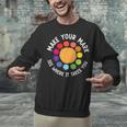 Make Your Mark For a International Dot Day Teacher Dot Lover Unisex Sweatshirt, gift for family, gift for coworker Make Your Mark For a International Dot Day Teacher Dot Lover Unisex Sweatshirt, gift for family, gift for coworker