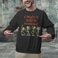 Montessori Creepin' It Real HALLOWEEN School Teacher Shirt Unisex Sweatshirt, gift for family, gift for coworker Montessori Creepin' It Real HALLOWEEN School Teacher Shirt Unisex Sweatshirt, gift for family, gift for coworker