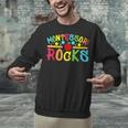 Montessori Rocks Montessori Teacher Back To School Unisex Sweatshirt, gift for family, gift for coworker Montessori Rocks Montessori Teacher Back To School Unisex Sweatshirt, gift for family, gift for coworker