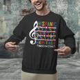 Music Teacher Kid National Hispanic Heritage Month Unisex Sweatshirt, gift for family, gift for coworker