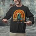 Music Teacher I Teach My Favorite Musicians Autumn Rainbow Men Women Unisex Sweatshirt, gift for family, gift for coworker