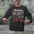 Music Teacher Teaching Music Is My Forte For Music Lovers Unisex Sweatshirt, gift for family, gift for coworker Music Teacher Teaching Music Is My Forte For Music Lovers Unisex Sweatshirt, gift for family, gift for coworker