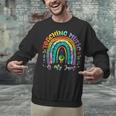 Musical Teacher Teaching Music Is My Jam Rainbow Tie Dye Unisex Sweatshirt, gift for family, gift for coworker Musical Teacher Teaching Music Is My Jam Rainbow Tie Dye Unisex Sweatshirt, gift for family, gift for coworker