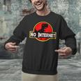 Nerdy No Internet Dinosaur Computer Science Teacher Unisex Sweatshirt, Science Teacher Sweatshirts, Internet Sweatshirts, gift for family, gift for coworker Nerdy No Internet Dinosaur Computer Science Teacher Unisex Sweatshirt, Science Teacher Sweatshirts, Internet Sweatshirts, gift for family, gift for coworker