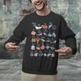Ocean Animals Alphabet Cute Sea Life ABC Marine Kids Teacher Unisex Sweatshirt, gift for family, gift for coworker
