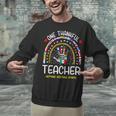 One Thankful Teacher Hispanic Heritage Month Countries Flags Unisex Sweatshirt, gift for family, gift for coworker One Thankful Teacher Hispanic Heritage Month Countries Flags Unisex Sweatshirt, gift for family, gift for coworker