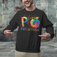P Is For Preschool Tie Dye Back To School Teacher Men Women Girls Kids Unisex Sweatshirt, gift for family, gift for coworker