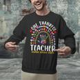 Hispanic Heritage Month One Thankful Teacher Rainbow Unisex Sweatshirt, gift for family, gift for coworker