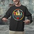 Paras Make It Possible Paraprofessional Teacher Assistant Unisex Sweatshirt, gift for family, gift for coworker Paras Make It Possible Paraprofessional Teacher Assistant Unisex Sweatshirt, gift for family, gift for coworker