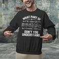 What Part Of Don't You Understand Math Teacher Unisex Sweatshirt, gift for family, gift for coworker What Part Of Don't You Understand Math Teacher Unisex Sweatshirt, gift for family, gift for coworker