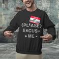 PEMDAS Math Teacher Halloween Costume Unisex Sweatshirt, gift for family, gift for coworker
