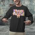 Physical Education Halloween Bow Checkered Teacher Ghost PE Unisex Sweatshirt, Pe Teacher Sweatshirts, gift for family, gift for coworker Physical Education Halloween Bow Checkered Teacher Ghost PE Unisex Sweatshirt, Pe Teacher Sweatshirts, gift for family, gift for coworker