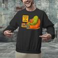 Pickle Reading Books Bookworm Teacher Librarian Kids Retro Unisex Sweatshirt, gift for family, gift for coworker Pickle Reading Books Bookworm Teacher Librarian Kids Retro Unisex Sweatshirt, gift for family, gift for coworker