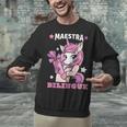 Pink Unicorn Spanish Teacher Regalos Para Bilingue Teacher Unisex Sweatshirt, gift for family, gift for coworker