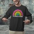 Playing Is Learning Early Childhood Education ECE Teacher Unisex Sweatshirt, gift for family, gift for coworker Playing Is Learning Early Childhood Education ECE Teacher Unisex Sweatshirt, gift for family, gift for coworker