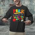 Pre-k Where The Adventure Begins First Day Of Prek Teacher Unisex Sweatshirt, gift for family, gift for coworker