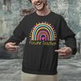 Pre-K Preschool Kindergarten Future Teacher Rainbow Unisex Sweatshirt, Future Teacher Sweatshirts, gift for family, gift for coworker