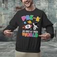 Pre-K Student Teacher Astronaut Space Back To School Unisex Sweatshirt, gift for family, gift for coworker