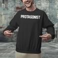 Protagonist English Literature Teacher Costume T Shirt Unisex Sweatshirt, English Teacher Sweatshirts, gift for family, gift for coworker