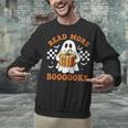 Read More Books Halloween Retro Pumpkin Reading Fall Teacher Unisex Sweatshirt, gift for family, gift for coworker