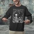 Read In Peace Skeleton Reading Teacher Spooky Halloween Unisex Sweatshirt, gift for family, gift for coworker Read In Peace Skeleton Reading Teacher Spooky Halloween Unisex Sweatshirt, gift for family, gift for coworker