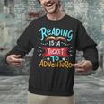 Reading Adventure Library Student Teacher Book Unisex Sweatshirt, gift for family, gift for coworker