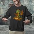 Reading Dragon Shirt For Bookish Teacher Librarian Bookworm Unisex Sweatshirt, gift for family, gift for coworker
