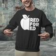 Red For Ed Teacher Support Public Education For Men Women Kids Unisex Sweatshirt, gift for family, gift for coworker Red For Ed Teacher Support Public Education For Men Women Kids Unisex Sweatshirt, gift for family, gift for coworker