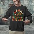 Retro Instructional Assistant Wildflowers Teacher Aide Unisex Sweatshirt, gift for family, gift for coworker Retro Instructional Assistant Wildflowers Teacher Aide Unisex Sweatshirt, gift for family, gift for coworker