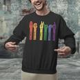 Retro Be Kind ASL Deaf Teacher Sign Language Gay Pride Unisex Sweatshirt, gift for family, gift for coworker Retro Be Kind ASL Deaf Teacher Sign Language Gay Pride Unisex Sweatshirt, gift for family, gift for coworker