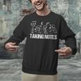 Retro Vintage Musical Taking Notes Teachers Music Love Unisex Sweatshirt, gift for family, gift for coworker Retro Vintage Musical Taking Notes Teachers Music Love Unisex Sweatshirt, gift for family, gift for coworker