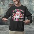 Santa's Favorite Teacher Groovy Christmas Teacher Boys Girls Unisex Sweatshirt, Groovy Teacher Sweatshirts, gift for family, gift for coworker Santa's Favorite Teacher Groovy Christmas Teacher Boys Girls Unisex Sweatshirt, Groovy Teacher Sweatshirts, gift for family, gift for coworker