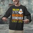 This Is My Scary Reading Teacher Costume Halloween School Unisex Sweatshirt, gift for family, gift for coworker This Is My Scary Reading Teacher Costume Halloween School Unisex Sweatshirt, gift for family, gift for coworker