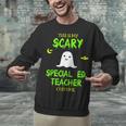 Scary Special Education Ed Teacher Costume Halloween Easy Unisex Sweatshirt, gift for family, gift for coworker Scary Special Education Ed Teacher Costume Halloween Easy Unisex Sweatshirt, gift for family, gift for coworker