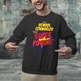 School Counselor Teacher Superhero Superpower Comic Book Unisex Sweatshirt, gift for family, gift for coworker School Counselor Teacher Superhero Superpower Comic Book Unisex Sweatshirt, gift for family, gift for coworker