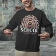 School Psych Teacher School Psychologist Leopard Rainbow Unisex Sweatshirt, gift for family, gift for coworker School Psych Teacher School Psychologist Leopard Rainbow Unisex Sweatshirt, gift for family, gift for coworker