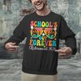 School's Out Forever Retirement 2026 Retro Retired Teacher Unisex Sweatshirt, gift for family, gift for coworker