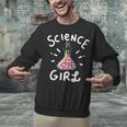Science Girl Chemistry Biology Student Teacher Unisex Sweatshirt, Science Teacher Sweatshirts, gift for family, gift for coworker