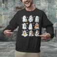 Science Teacher Ghost Laboratory Halloween Teacher Unisex Sweatshirt, Science Teacher Sweatshirts, gift for family, gift for coworker