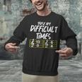 These Are Times Difficult Music Teacher Band Men Women Unisex Sweatshirt, gift for family, gift for coworker These Are Times Difficult Music Teacher Band Men Women Unisex Sweatshirt, gift for family, gift for coworker