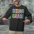 Second Grade Team Heart Teacher Student Back To School Girls Unisex Sweatshirt, gift for family, gift for coworker Second Grade Team Heart Teacher Student Back To School Girls Unisex Sweatshirt, gift for family, gift for coworker