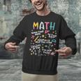 Show Your Work Math Teacher First Day Back To School Unisex Sweatshirt, gift for family, gift for coworker Show Your Work Math Teacher First Day Back To School Unisex Sweatshirt, gift for family, gift for coworker