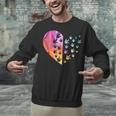 Sign Language Heart ASL For Deaf Teacher Unisex Sweatshirt, gift for family, gift for coworker Sign Language Heart ASL For Deaf Teacher Unisex Sweatshirt, gift for family, gift for coworker