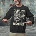 Skeleton Music Teacher I'Ll Wait Until It's Quiet Unisex Sweatshirt, gift for family, gift for coworker Skeleton Music Teacher I'Ll Wait Until It's Quiet Unisex Sweatshirt, gift for family, gift for coworker