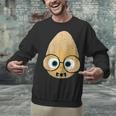The Smart Seed Good Egg Teacher Halloween Costume Food Group Unisex Sweatshirt, gift for family, gift for coworker